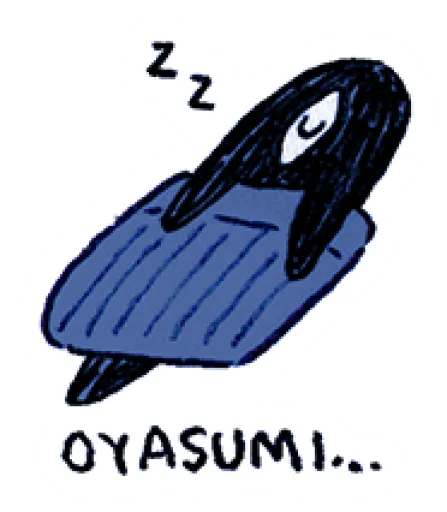 Official Omori Stickers (OMOCAT) emoji 🛏
