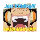 One Piece stiker 🤣