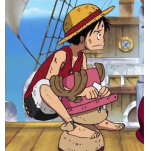 Стікер Telegram «One Piece» ☹️