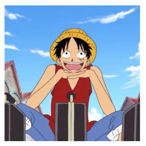Telegram stiker «One Piece» 😜
