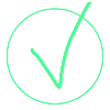 Telegram emojisi «Зеленый шрифт» ✅