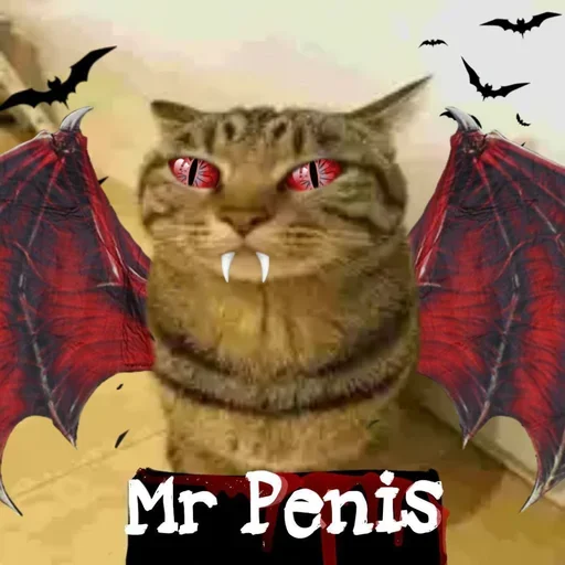 10 Стикер телеграм ❤ из набора "only mr penis"