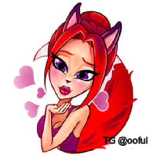 Foxy sticker 😘
