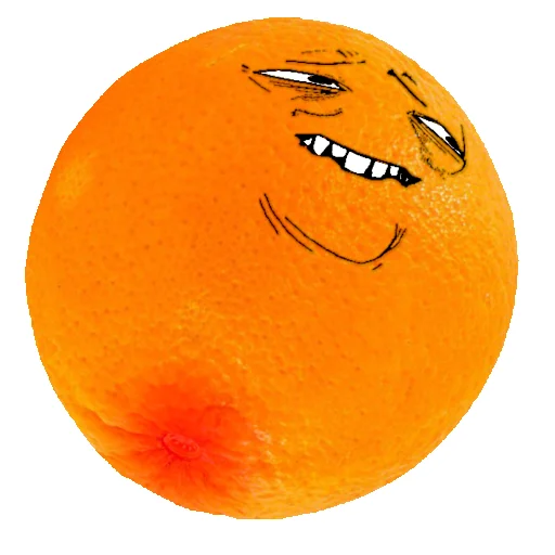 Orange pack emoji 😬