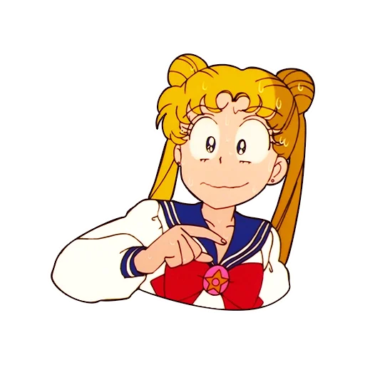 Original Sailor Moon sticker 😅