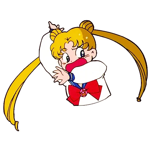 Original Sailor Moon emoji 😲