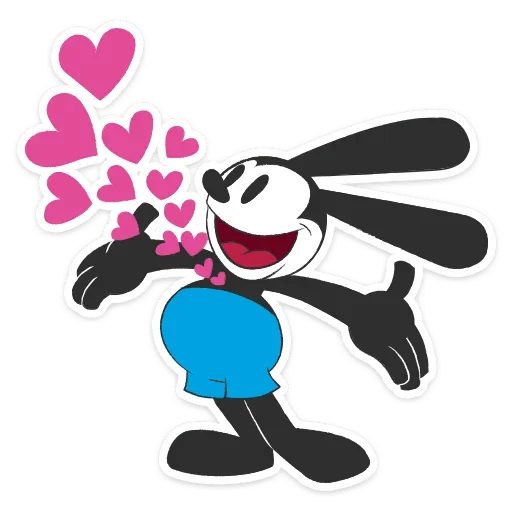 Кролик Освальд emoji ❤️