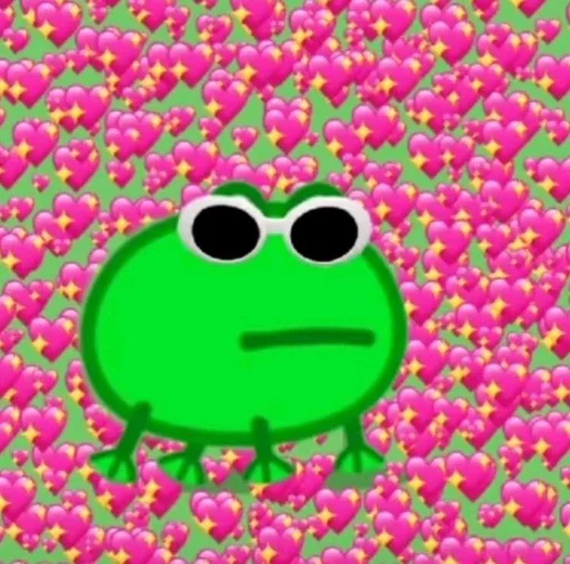 смішні лягушькі emoji 😐