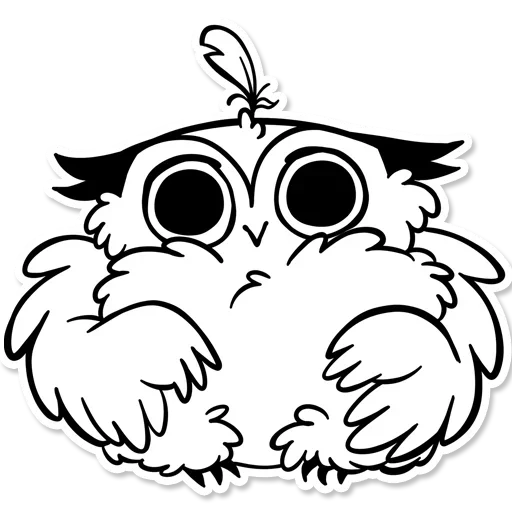 Стікер Telegram «OWL» 😁