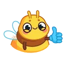 Telegram emoji Пчелка
