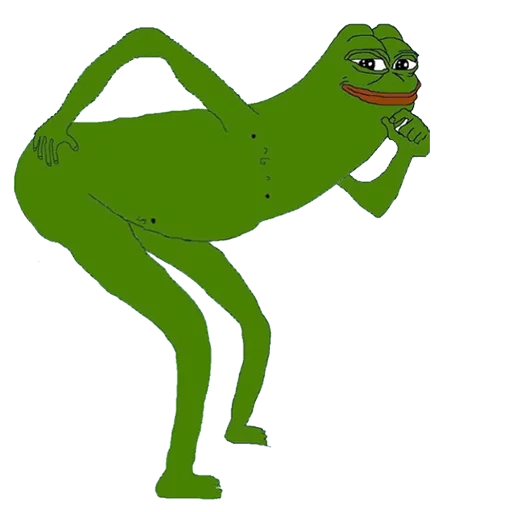 pepe the frog stiker 💩