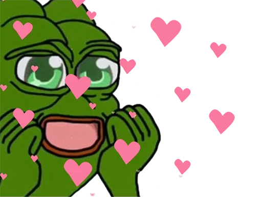 pepe the frog stiker 💕