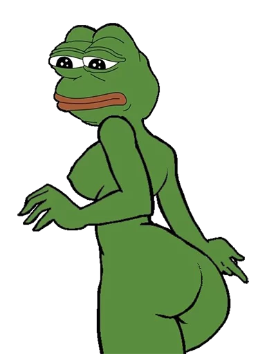 pepe the frog stiker 👙