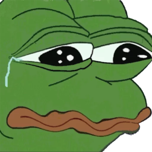 pepe the frog stiker 😢