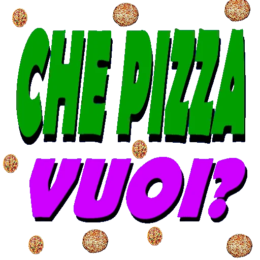 Telegram Sticker «PIZZA ITALY» ❓