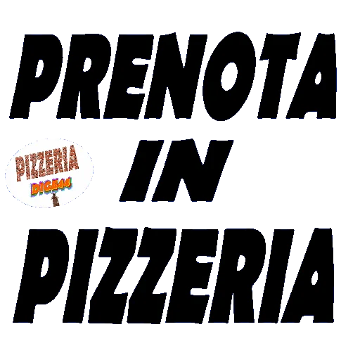 Стікер Telegram «PIZZA ITALY» ✍️