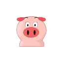 Perfect World pigs sticker 😳