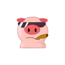 Perfect World pigs sticker 😎