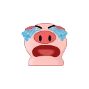 Perfect World pigs sticker 😭