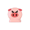 Perfect World pigs sticker 😡