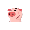Perfect World pigs sticker 😒