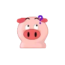 Perfect World pigs sticker 🤔