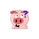 Perfect World pigs sticker 🧐