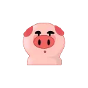 Perfect World pigs sticker 🤢