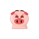 Perfect World pigs sticker 🥱