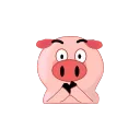 Perfect World pigs sticker 😶