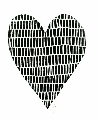Telegram Sticker «Нарисуй Нашу Любовь» 🖤