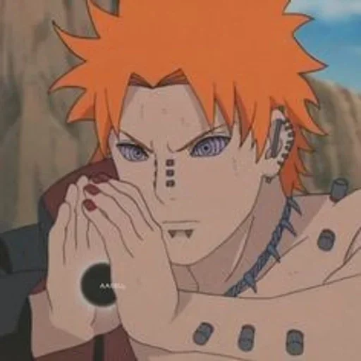 Anime Pain Naruto emoji ✖️
