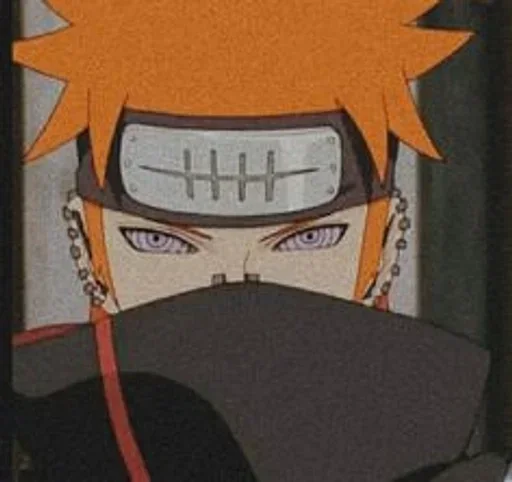 Anime Pain Naruto emoji ✖️