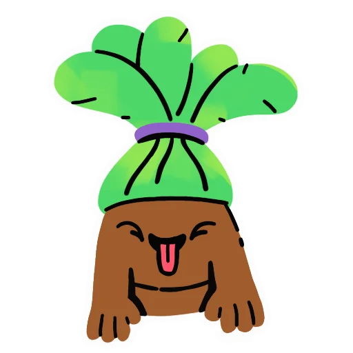 Palmtree emoji 😝