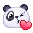 Panda emoji 😘