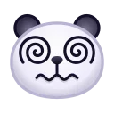 Эмодзи Panda 😵‍💫