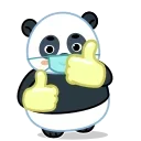 Panda Emic sticker 👍