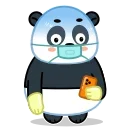 Panda Emic sticker 😨
