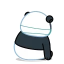Panda Emic stiker 😔