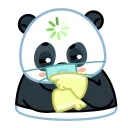 Panda Emic stiker 🤔