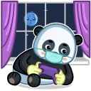 Panda Emic sticker 🎮