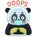 Panda Emic stiker 😬