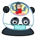 Panda Emic stiker 🤨