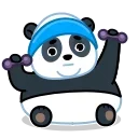 Panda Emic stiker 🏋️‍♂️