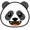 Telegram emojisi «Panda» 😀
