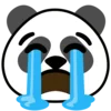 Telegram emojisi «Panda» 😭