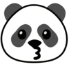 Telegram emoji «Panda» 😗