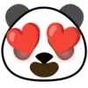 Telegram emojisi «Panda» 😍