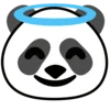 Panda emoji 😇