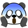 Telegram emoji «Panda» 😱
